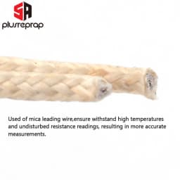 For E3DV6 Vo-ron Hotend PT1000 Temperature Serson Up to 450 Degree Carbon Fiber Nylon High Temperature 3D Filament Printing