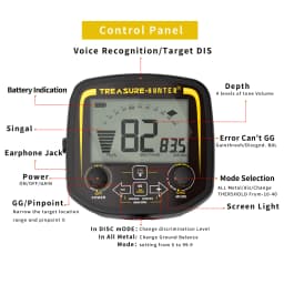 Treasure Hunter GX850 11inch Coil Metal Detector 850 Professional Underground Waterproof Gold Detector Pinpointer High Sensitive