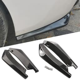 Universal Rear Bumper Protector Diffuser Spoiler Splitter For Audi Q5 Q7 BMW F31 X5 E70 Passat B7 Mazda 6 Peugeot 308 Suzuki Swi