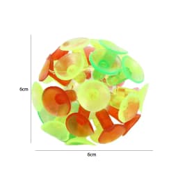 4Pcs Suction Cup Interesting Teaching Kindergarten Toys Products Sticky Ball Sucking Chuck Outdoor Sports Plastic EducationalToy