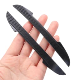 New 4PCS Protective Strip Car Side Door Edge Protector Scrape Guard Bumper Guards Handle Cover 3D Sticker Car Styling Emblem