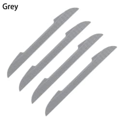 New 4PCS Protective Strip Car Side Door Edge Protector Scrape Guard Bumper Guards Handle Cover 3D Sticker Car Styling Emblem