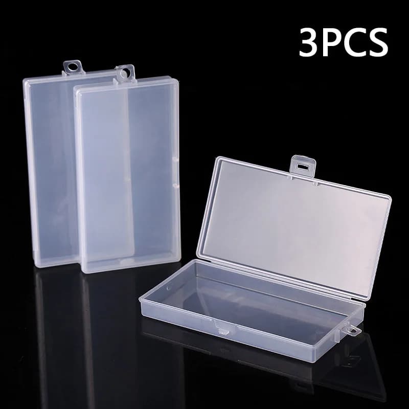 3pcs/set Storage Box Paper Money Album Currency Banknote Case Storage Bags Collection Boxes Holder With Transparent Plastic Case