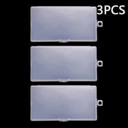 3pcs/set Storage Box Paper Money Album Currency Banknote Case Storage Bags Collection Boxes Holder With Transparent Plastic Case
