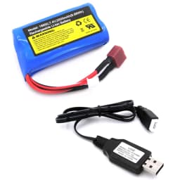 7.4V 2500mAh Li-ion battery for SCY-16101 SCY-16102 SCY-16103 SCY-16201 SCY-16301 SCY-16302 SCY-16303 RC truck spare parts