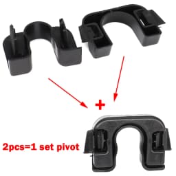For Ford focus 3 mondeo MK4 Fiesta MK7 MK8 B-Max C-max Rear Boot Trunk Load Cover Parcel shelf clips pivot Bracket Mount
