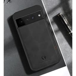 Sheepskin Leather Case For Google Pixel 7 6 8 Pro 7A 6A Luxury Men Business Vintage Magnetic Back Cover Pixel7 Pixel8 7pro 8pro