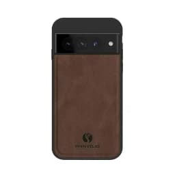 Sheepskin Leather Case For Google Pixel 7 6 8 Pro 7A 6A Luxury Men Business Vintage Magnetic Back Cover Pixel7 Pixel8 7pro 8pro