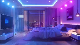 SKYWORLD APP Outdoor RGB Smart Floodlight 16 Million Colors Adjustable Color Temperature Wireless Connectivity Courtyard Lights