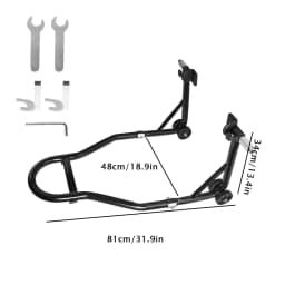 Universal Motorcycle Support Stand Motorcycle Lift Stand Rear Wheel Bracket Support Frame Tire Repairing Tool