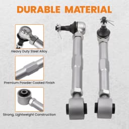 1 Pair Adjustable Rear Toe Control Arms Sets for Lexus IS200 IS300 GS430 2000-2005