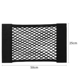 1Pc Car Back Rear Mesh Trunk Seat Elastic String Net Universal Storage Bag Pocket Cage Auto Organizer Seat Back Bag