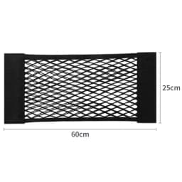 1Pc Car Back Rear Mesh Trunk Seat Elastic String Net Universal Storage Bag Pocket Cage Auto Organizer Seat Back Bag