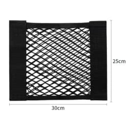 1Pc Car Back Rear Mesh Trunk Seat Elastic String Net Universal Storage Bag Pocket Cage Auto Organizer Seat Back Bag