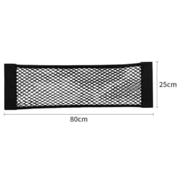 1Pc Car Back Rear Mesh Trunk Seat Elastic String Net Universal Storage Bag Pocket Cage Auto Organizer Seat Back Bag