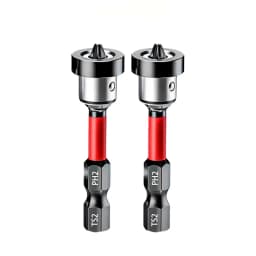1/3/5pcs Setter Magnetic Positioning Screwdriver PH2 Bits 1/4" Hex Shank Bit Plasterboard Screws Locating Batch Head Tools