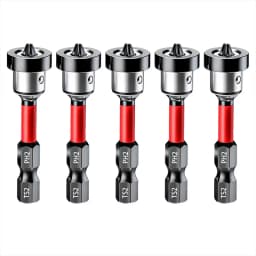 1/3/5pcs Setter Magnetic Positioning Screwdriver PH2 Bits 1/4" Hex Shank Bit Plasterboard Screws Locating Batch Head Tools