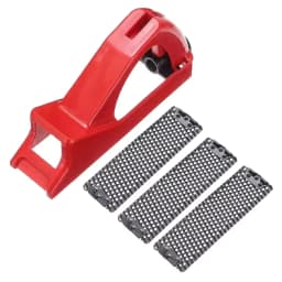 TINSOL Gypsum Board File Planing Wallboard Rasp Trimmer Plasterboard Planer Abrasive Drywall Edge Finishing Construction Tool