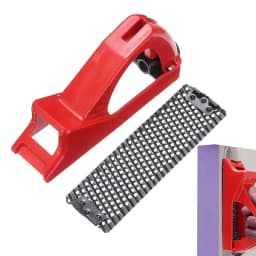TINSOL Gypsum Board File Planing Wallboard Rasp Trimmer Plasterboard Planer Abrasive Drywall Edge Finishing Construction Tool