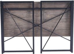 mcc direct Folding Desk Workstation Foldable Computer Desk for Office Home Study Writing Table No Assembly Miami