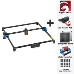 Twotrees TTS-20 Max Metal Laser Engraving Machine 600x600mm Work Area Laser Cutting Machine For Cutting MDF Acrylic Leather Wood