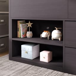 Cabin Bed Frame with Drawers Shelf Storage Low Single Children's Wooden Bed (90 x 190 cm) Frame Only