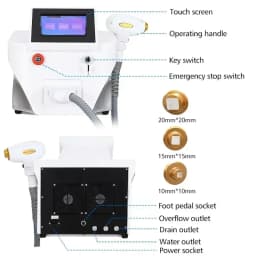Professional 808nm Diode Laser 3000w High Power 755 808 1064nm Laser Painless Freezing Point Eepilation for Women