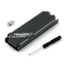 M.2 SSD NVMe Heat Sink heatsink M2 2280 SSD Hard Disk Aluminum Heat Sink with Silicone Thermal Pad for PC / PS5 PCIE 2280 SSD