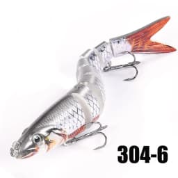 Fishing Lures Multi Jointed Swimbait Crank Bait Slow Sinking Bionic Artificial Bait Freshwater Saltwater Trout Bass Fishing Acce