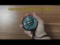 Self-Starting Wrist Gyro Ball Power Trainer Ball Wrist Strengthening Device Forearm Exerciser Strengthen Arms Fingers Muscles