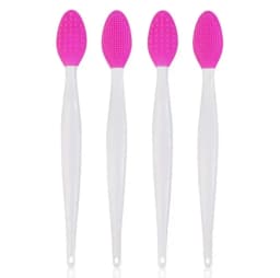 1PC/4PCS Beauty Skin Care Wash Face Silicone Brush Exfoliating Nose Clean Blackhead Removal Brushes Tools With Replacement Head