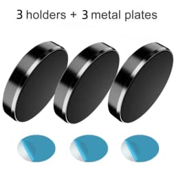 Magnetic Car Phone Holder Magnet Mount Bracket Stick on Car Dashboard Wall Mobile Cell Support in Car for iPhone Samsung Xiaomi