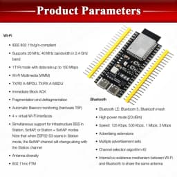 ESP32-S3 Wifi BT Module Development Board for Arduino IDE ESP32-S3 N16R8 N8R2 44Pin Type-C 16MB Flash 8M PSRAM ESP32 S3