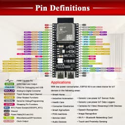 ESP32-S3 Wifi BT Module Development Board for Arduino IDE ESP32-S3 N16R8 N8R2 44Pin Type-C 16MB Flash 8M PSRAM ESP32 S3