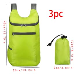1pc Weekend Travel Bag, Foldable Waterproof Tear-resistant Lightweight Backpack, Large Capacity Travel Business Backpack, Sports