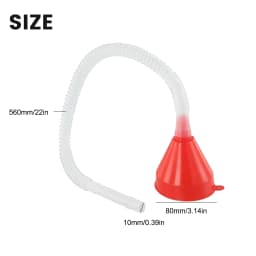 Universal Car Refueling Funnel Telescopic Filling Funnels Car Motorcycle Engine Gasoline Oil Funnels With Detachable Hose