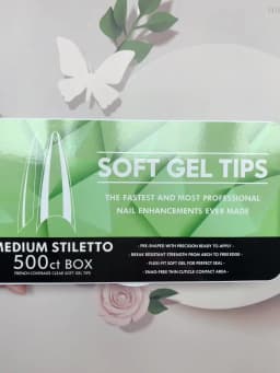 550pcs Soft Gel Nail Tips Medium Short Almond Coffin Full Cover Matte Extension Tool Acrylic Press on Nail French Manicure Decor