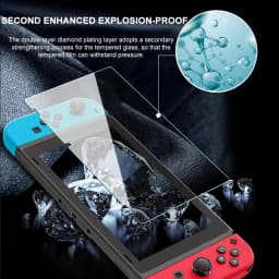 1/2/3PCS Tempered Glass for Nintendo Switch OLED 3 Pieces Screen Protector Film for Nintendo Switch Switch Lite Protective Glass
