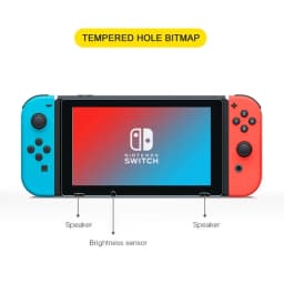 1/2/3PCS Tempered Glass for Nintendo Switch OLED 3 Pieces Screen Protector Film for Nintendo Switch Switch Lite Protective Glass