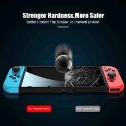 1/2/3PCS Tempered Glass for Nintendo Switch OLED 3 Pieces Screen Protector Film for Nintendo Switch Switch Lite Protective Glass