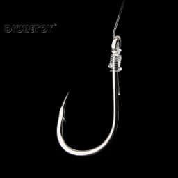 100-1000pcs Fish Hooks with barbed fishhook For Bait With Plastic Box Kit For Saltwater Freshwater fishing tools