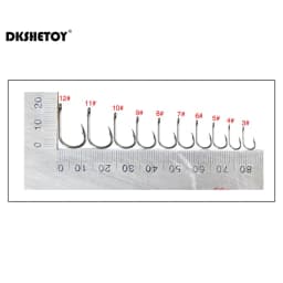 100-1000pcs Fish Hooks with barbed fishhook For Bait With Plastic Box Kit For Saltwater Freshwater fishing tools