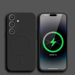 For Magsafe Magnetic Phone Case For Samsung Galaxy S26 S25 S24 S23 S 26 Ultra S26Ultra Plus FE Soft Cases Liquid Silicone Cover
