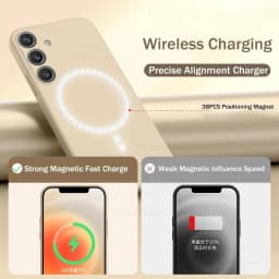 For Magsafe Magnetic Phone Case For Samsung Galaxy S26 S25 S24 S23 S 26 Ultra S26Ultra Plus FE Soft Cases Liquid Silicone Cover