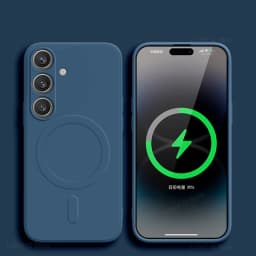 For Magsafe Magnetic Phone Case For Samsung Galaxy S26 S25 S24 S23 S 26 Ultra S26Ultra Plus FE Soft Cases Liquid Silicone Cover