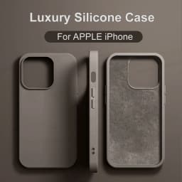 Luxury Shockproof Case For Apple iPhone 11 12 13 14 15 16 17 Pro Max 17 Air Plus Liquid Silicone Cases Cover Phone Accessories
