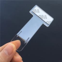 1/2/4/5/10PCS Plastic Car Styling Parking Ticket Holder Car Fastener Card Holder Mounting Fastener Organizer Windshield Sticker