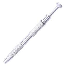 EVISPOL 1Pc Four Claws Bead Pick-up Tool, Diamond Gem Prong Holder Tweezer, Body Piercing Jewelry Grabber Catcher Sprinkle Pen