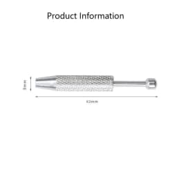 EVISPOL 1Pc Four Claws Bead Pick-up Tool, Diamond Gem Prong Holder Tweezer, Body Piercing Jewelry Grabber Catcher Sprinkle Pen