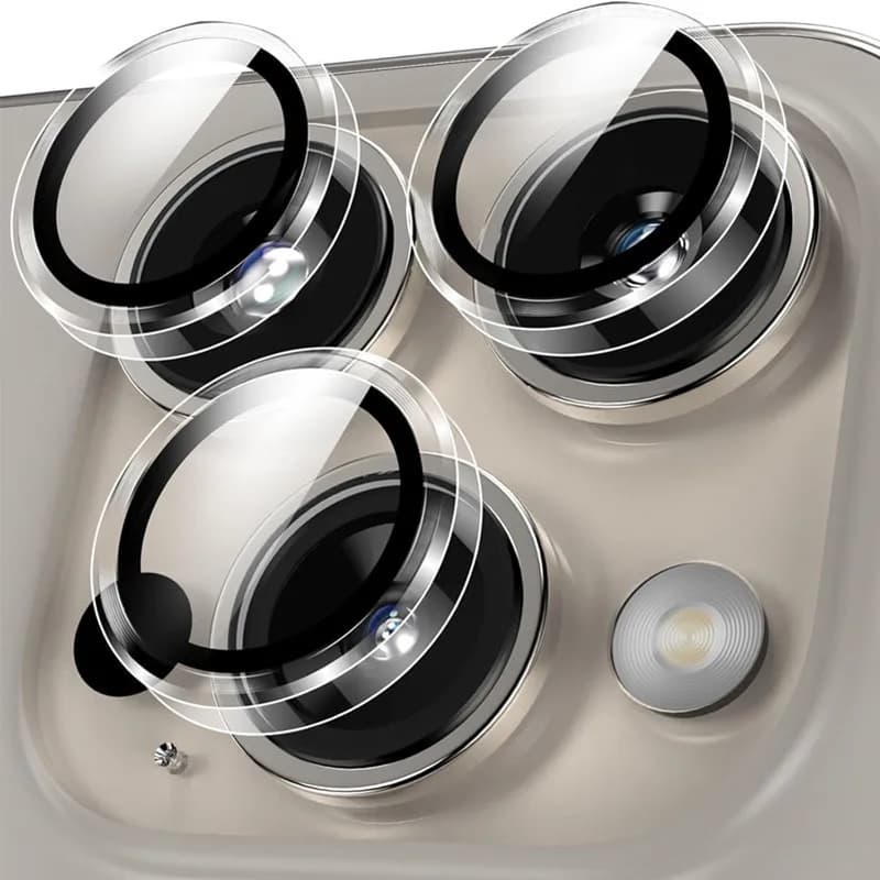 HD Clear Tempered Glass Camera Lens Protector for IPhone 17 16 15 14 13 11 18 Pro Max Plus 12 Mini Ring Individual Lens Cover